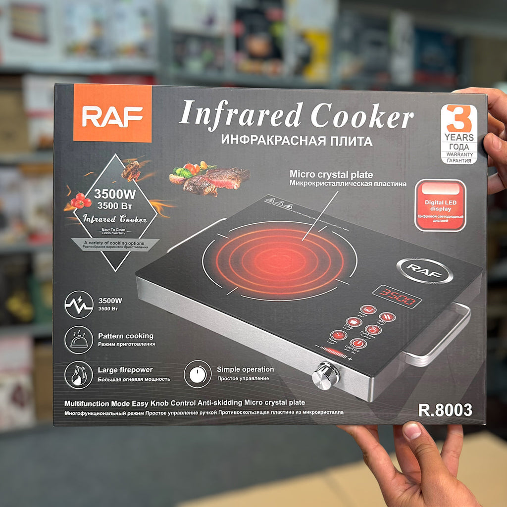 RAF Infrared Electric Stove - Russia Lot - 3 Year Warranty